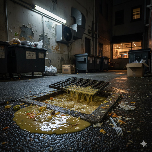 sedot limbah restoran